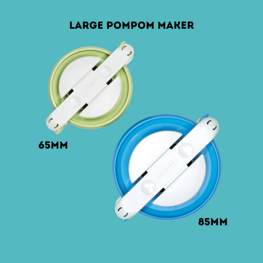 Clover Pompom Makers - Large (3126) - 65mm & 85mm